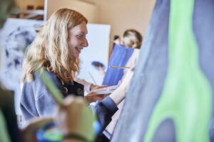 kunst efterskole Jylland