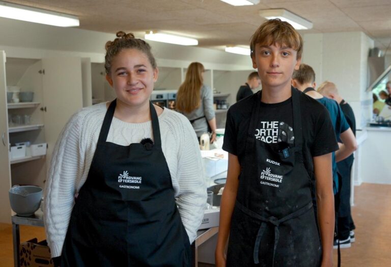 Gastronomi - Frederik og Josefine fortæller om linjefaget Gastronomi på Fjordvang Efterskole