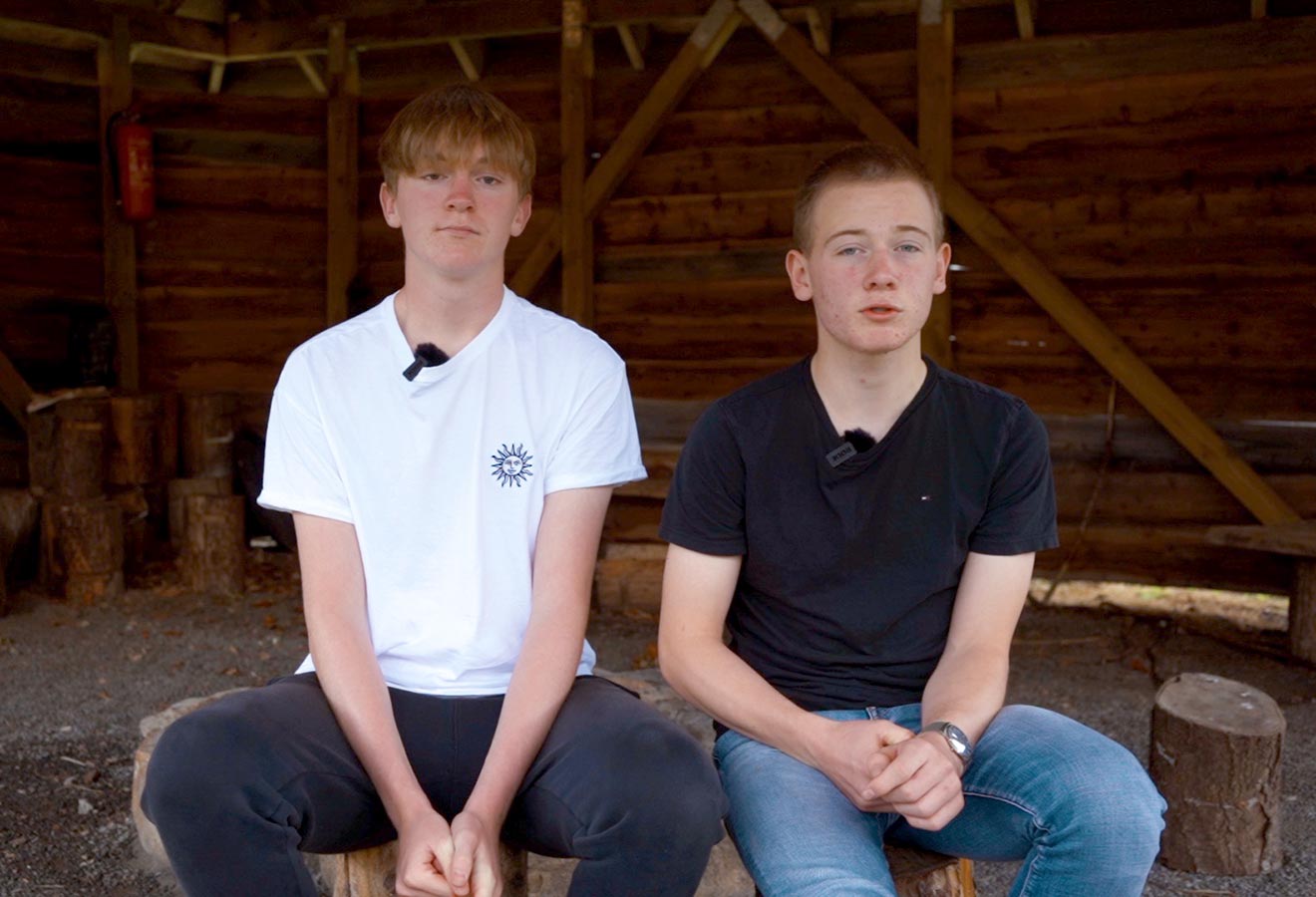 Outdoor - Kasper og Søren fortæller om linjefaget Outdoor på Fjordvang Efterskole 2021