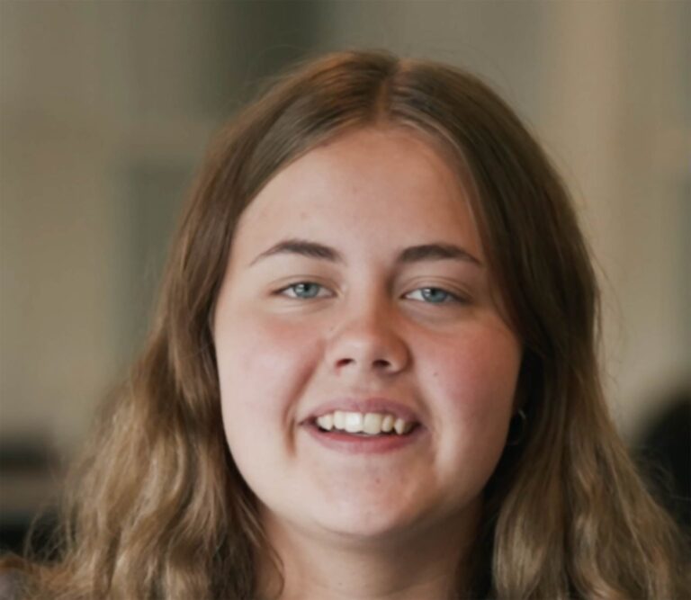 Sidse fortæller om sit år på Fjordvang Efterskole