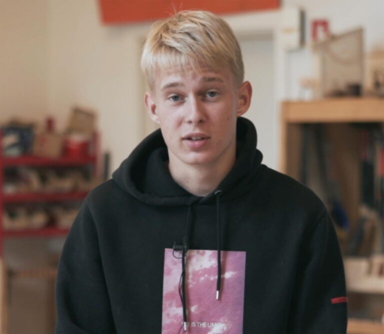 Thor elsker livet på Fjordvang Efterskole