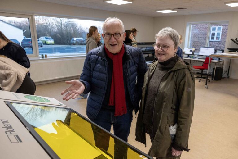 Teknologihuset på Fjordvang Efterskole er et mødested for nysgerrighed, læring og sjove teknologiske eksperimenter
